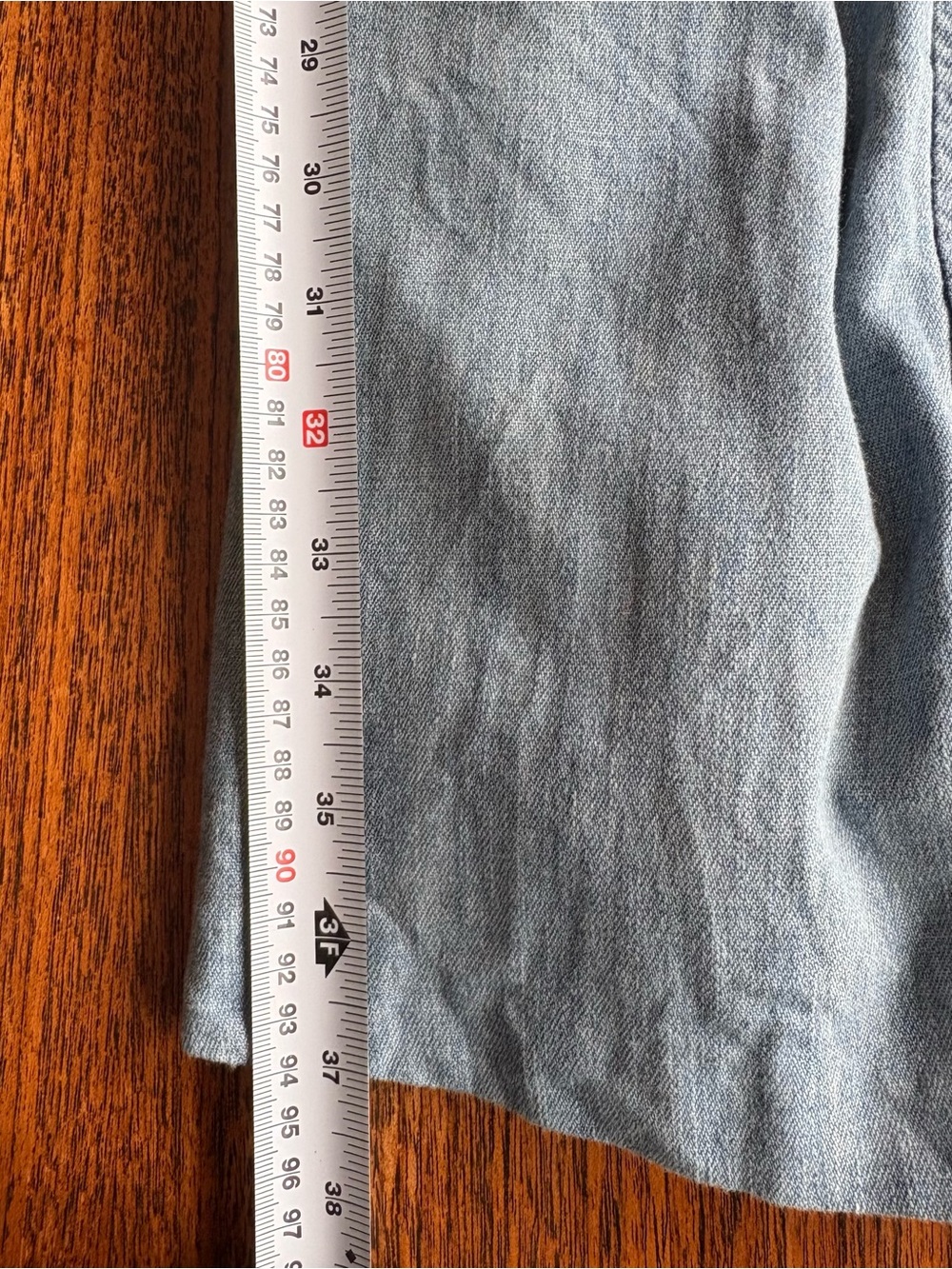 Gap 1969 Denim Pleated Apron Dress size 8 - Picture 8 of 9